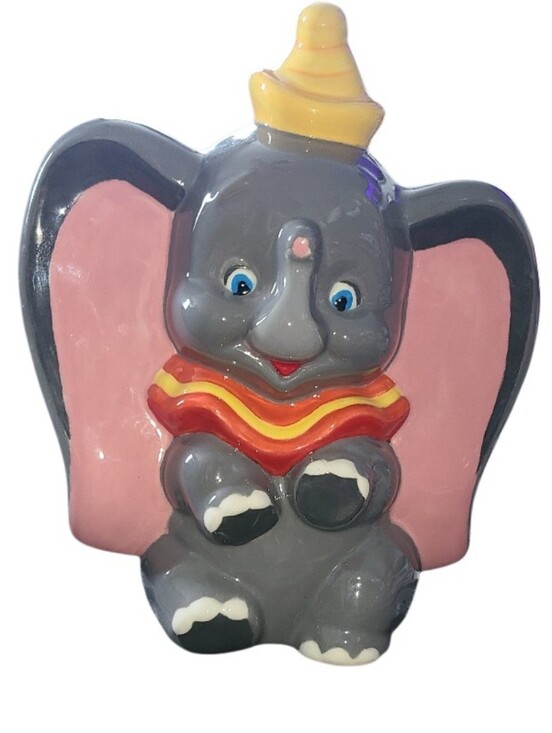 Disney Other - DISNEY Dumbo Hand Painted Ceramic 10" Figure Table DECOR EUC